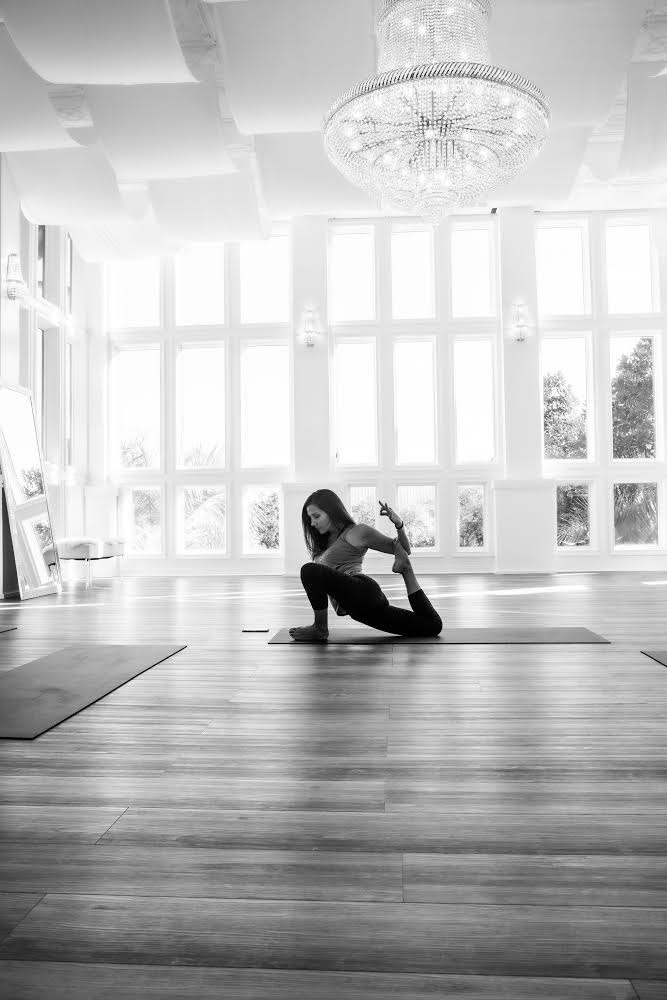 Pigeon pose yoga